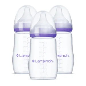 [b373445995] Bình sữa chống đầy hơi Lansinoh dành cho trẻ bú mẹ hộp 3 bình 240ml