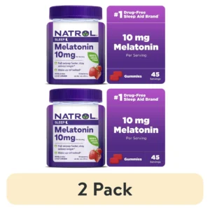 Natrol Melatonin Gummies Sleep Support for Adults Strawberry Flavor 10mg 90 Count 04920ef5 c157 49f1 8798 9e95aaddb620.161a9fd7e35cdf4aa048950c4a2d977f
