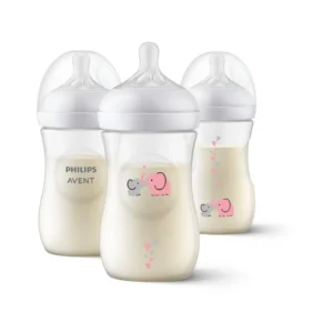 Philips Avent Natural Baby Bottle with Natural Response Nipple with Pink Elephant Design 9oz 3pk SCY903 62 96cfdd7c c101 4d4c 9530 d06f34b67138.b3b383c17ca492cb9c059c5a4dd22089