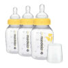 Bộ bình sữa Medela Slow Flow cho bé bú và bảo quản sữa, 150ml, bộ 3 bình
