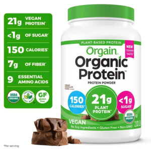 Bột Protein Thực Vật Hữu Cơ Orgain Organic 920g – Hương Socola Fudge Mịn